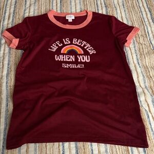 LULAROE LIFE IS BETTER WHEN YOU SMILE